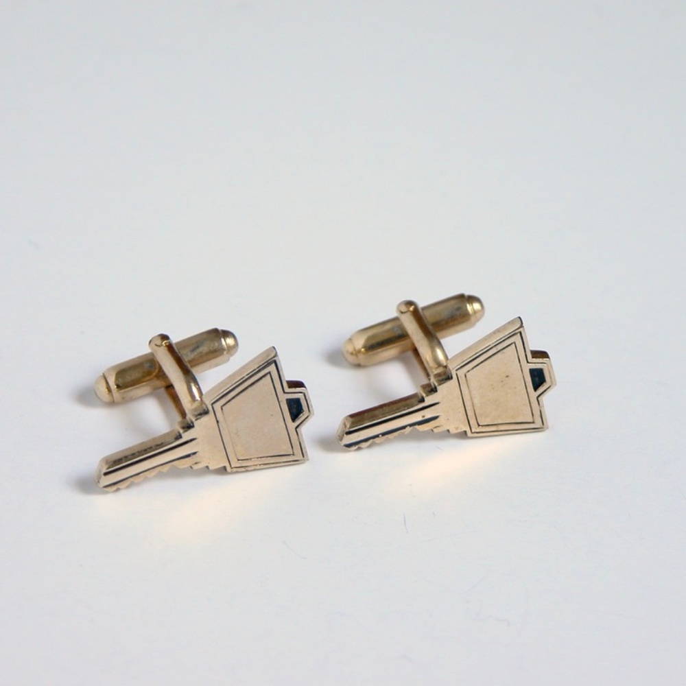 Vintage Key Locksmith Cufflinks